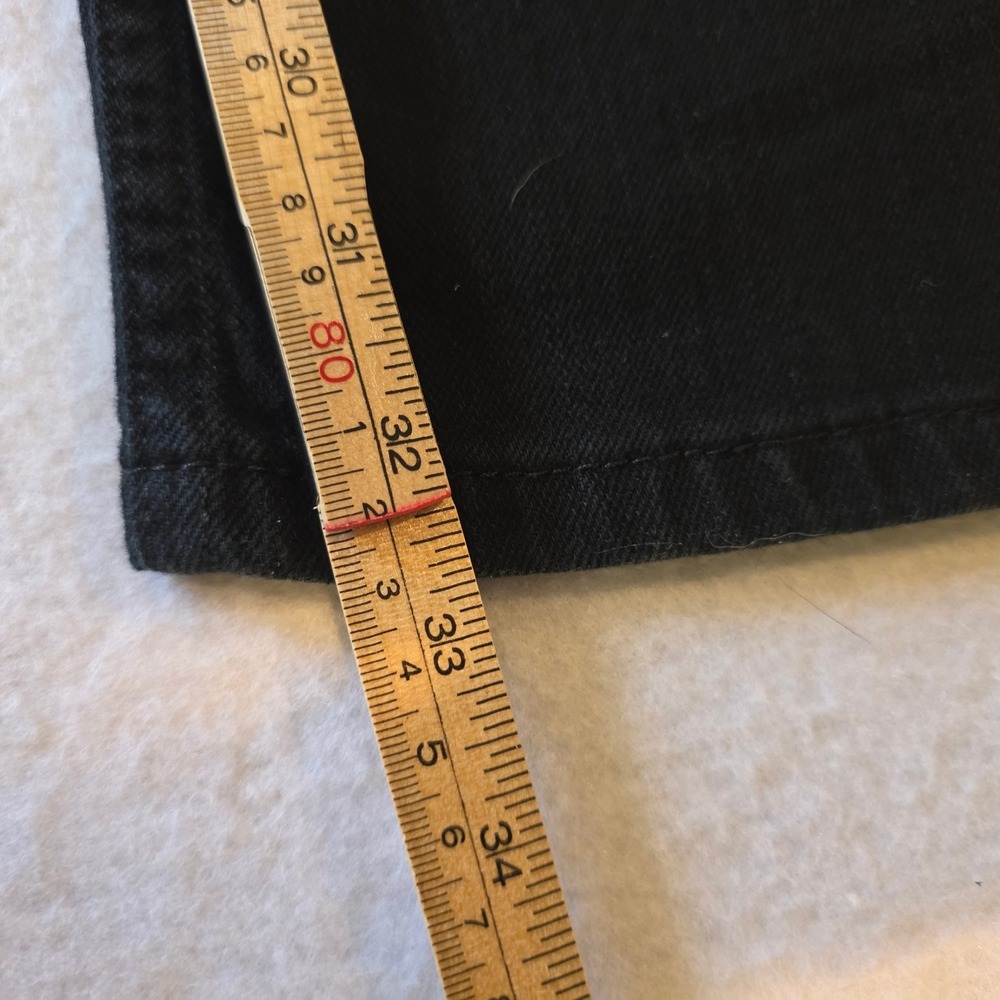 Levis 511 Slim Fit Black Denim Jeans Mens 42x32 04511-4406 - Picture 8 of 10